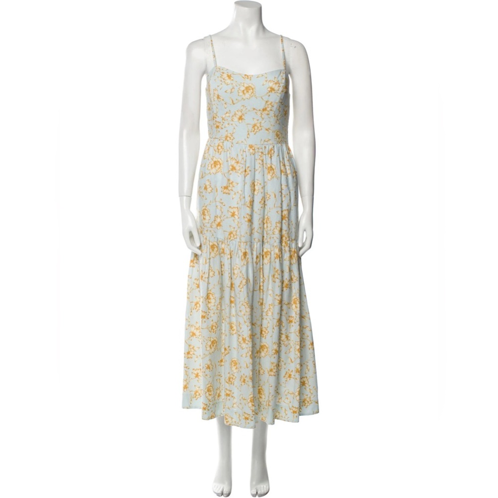 NWT Christian Lacroix Floral Midi Dress
